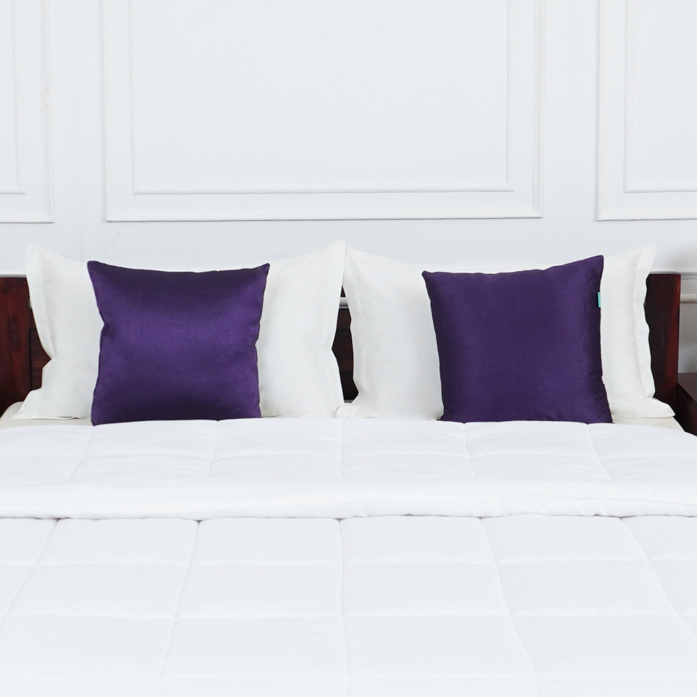 cushions on bed