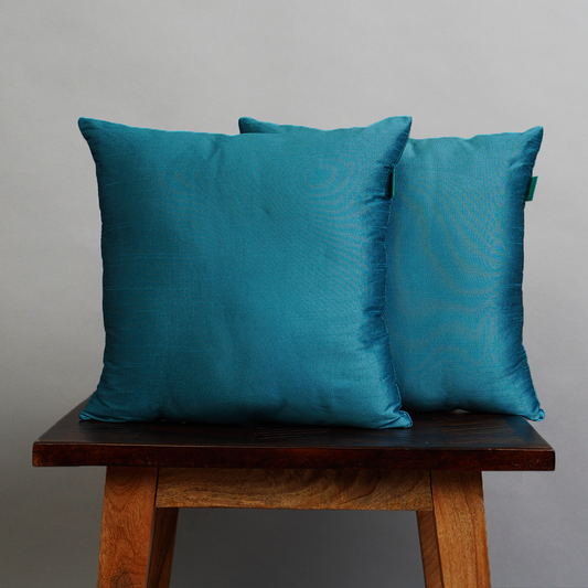 Blue cushions