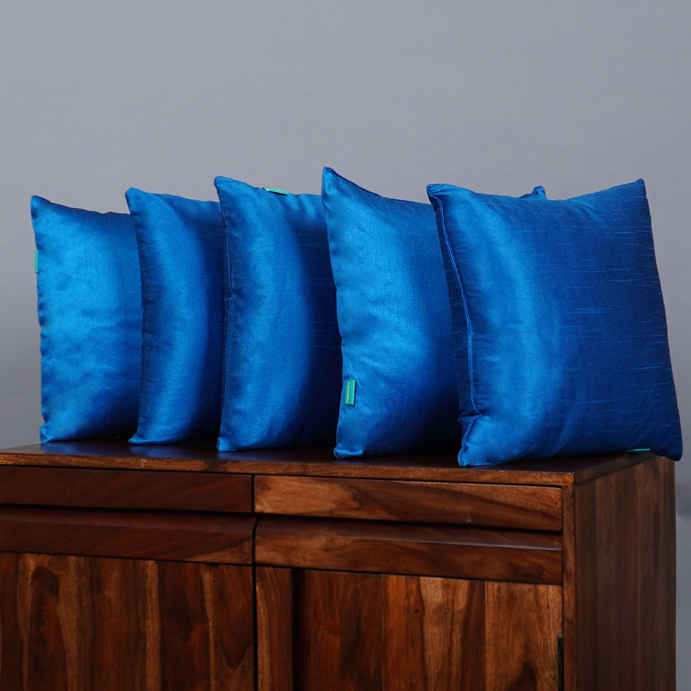 Cushions 16 x 16 Inch, Sofa Pillow - Blue