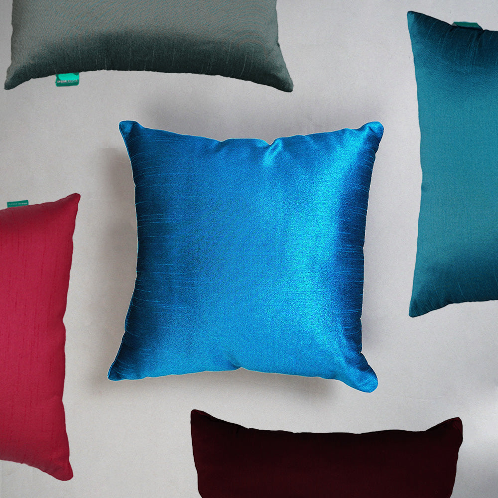 Cushions 16 x 16 Inch, Sofa Pillow - Blue