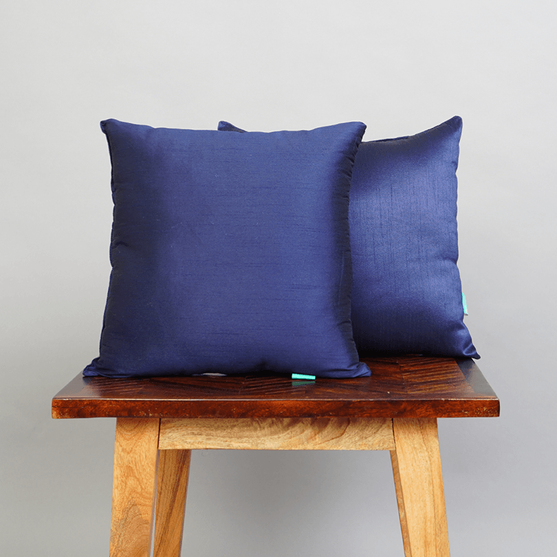 Cushions 16 x 16 Inch, Sofa Pillow - Navy Blue