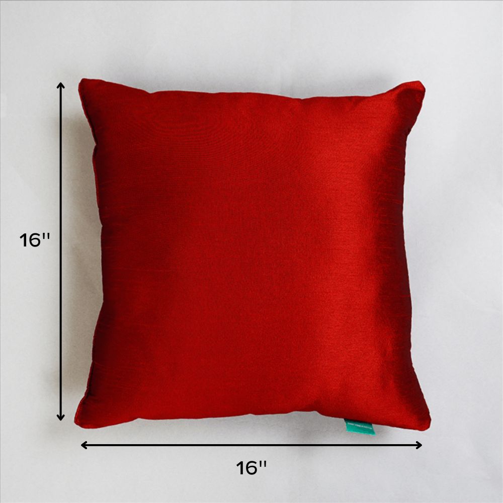 red cushions dimensions 