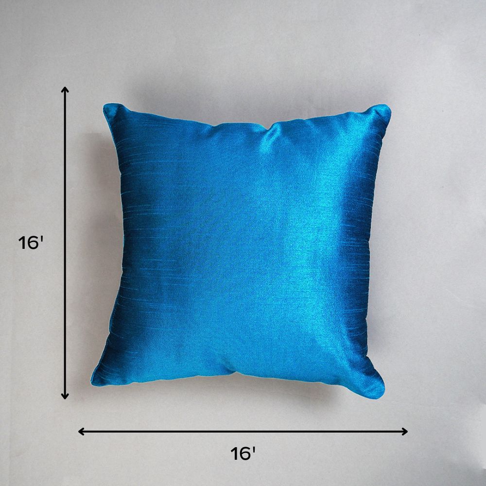 Cushions 16 x 16 Inch, Sofa Pillow - Blue