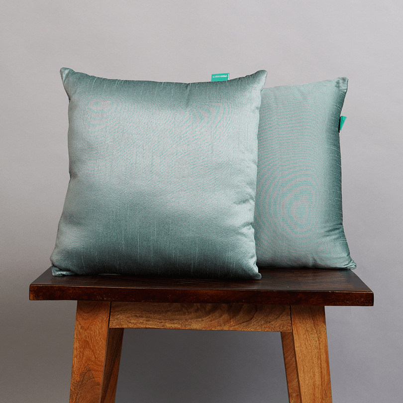 teal cushion